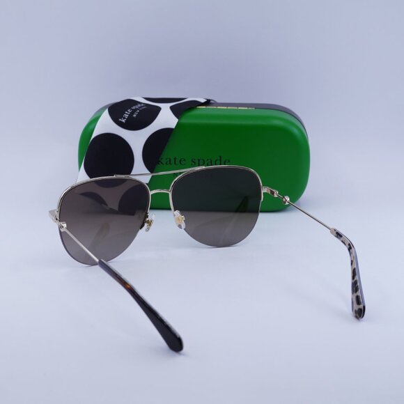 Kate Spade MAISIE/G/S 0086 LA Aviator Sunglasses – Havana/Brown Polarized - Picture 6 of 11